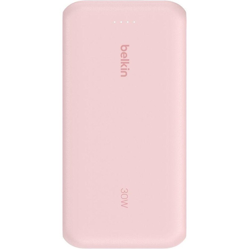 Универсальная мобильная батарея Belkin Power Bank 20000mAh 30W Pink (BPB024HQPK)