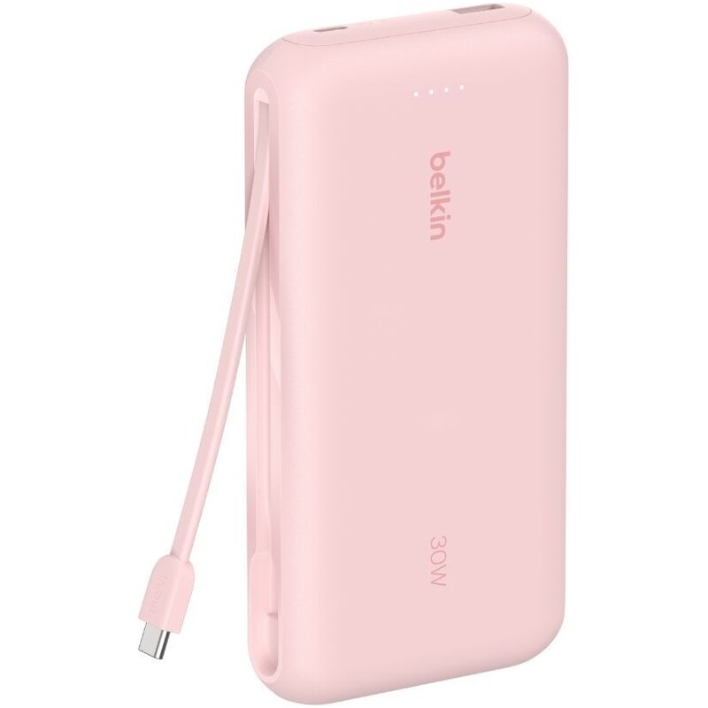 Универсальная мобильная батарея Belkin Power Bank 20000mAh 30W Pink (BPB024HQPK)