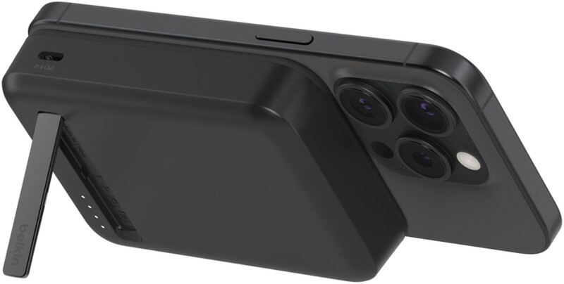 Универсальная мобильная батарея Belkin Power Bank Magnetic Qi2 10000mAh 20W Black (BPD008BTBK)