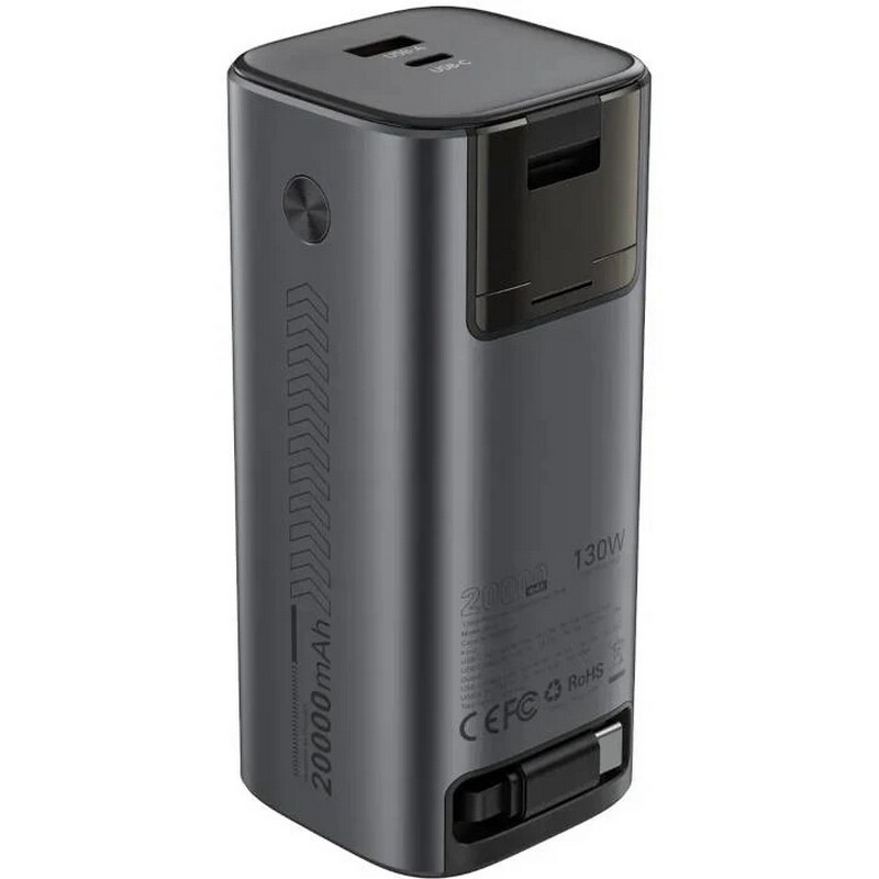 Универсальная мобильная батарея Choetech B815C 20000mAh 130W Black