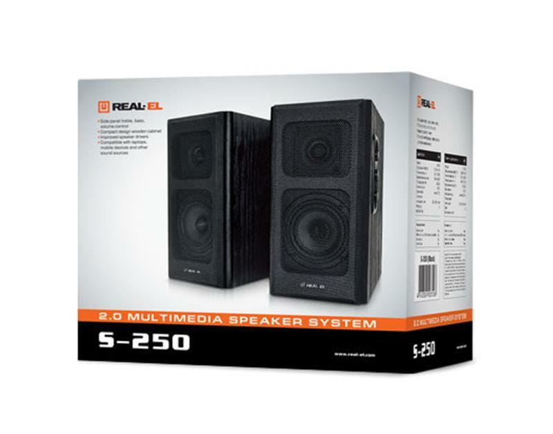 Акустическая система REAL-EL S-250 Black