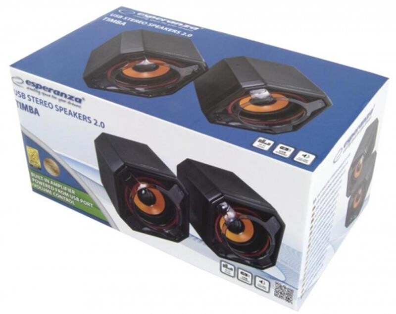 Акустическая система Esperanza EP142 Black/Orange