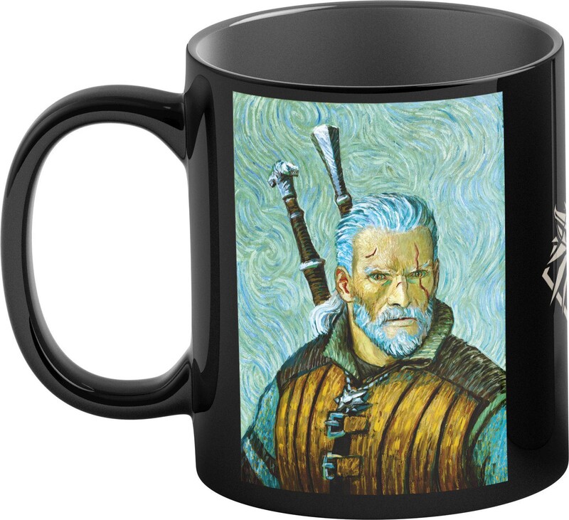 Чашка GoodLoot Game Art Chronicles: The Witcher Geralt Van Gogh 450 мл (5908305247661)