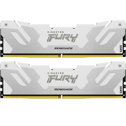 Модуль памяти DDR5 2x24GB/8400 Kingston Fury Renegade Silver/White (KF584CU40RWK2-48)