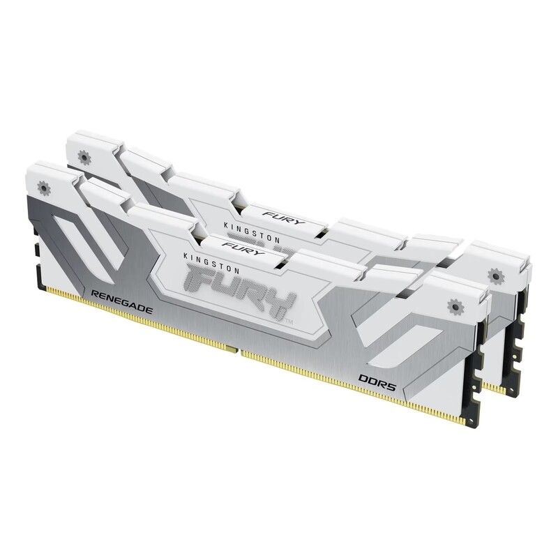Модуль памяти DDR5 2x24GB/8400 Kingston Fury Renegade Silver/White (KF584CU40RWK2-48)