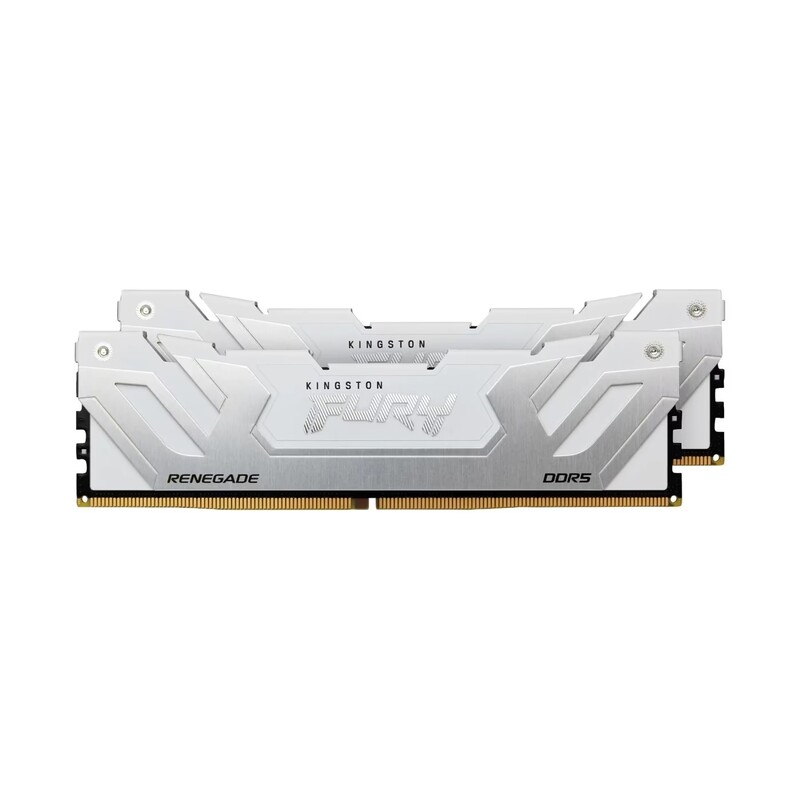 Модуль памяти DDR5 2x24GB/8400 Kingston Fury Renegade Silver/White (KF584CU40RWK2-48)