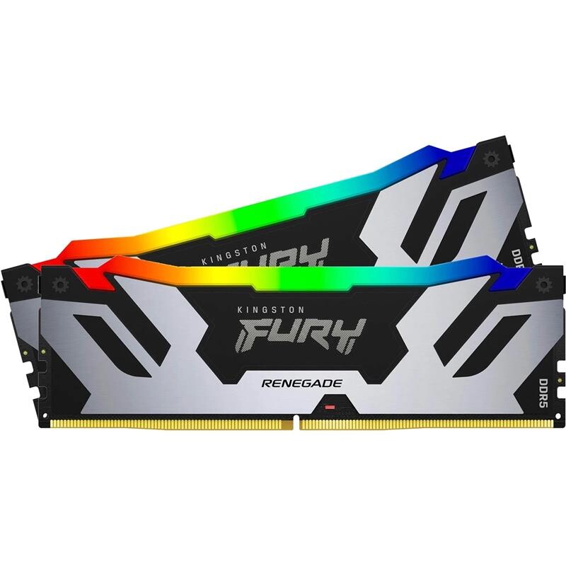Модуль памяти DDR5 2x24GB/8400 Kingston Fury Renegade RGB (KF584CU40RSAK2-48)