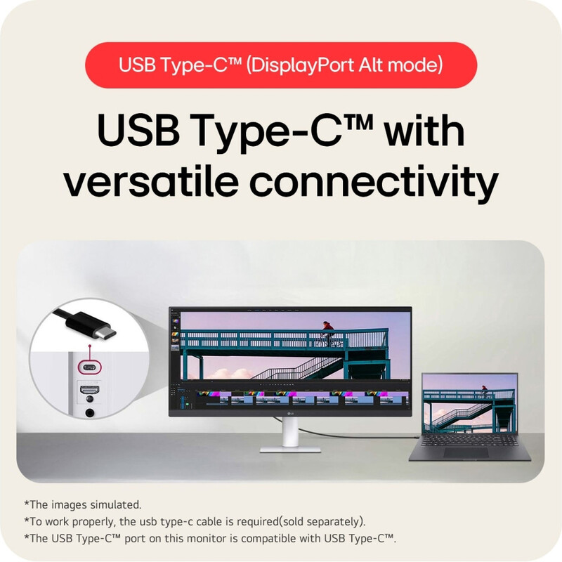 Монітор LG 29" UltraWide 29U531A-W IPS White 100Hz