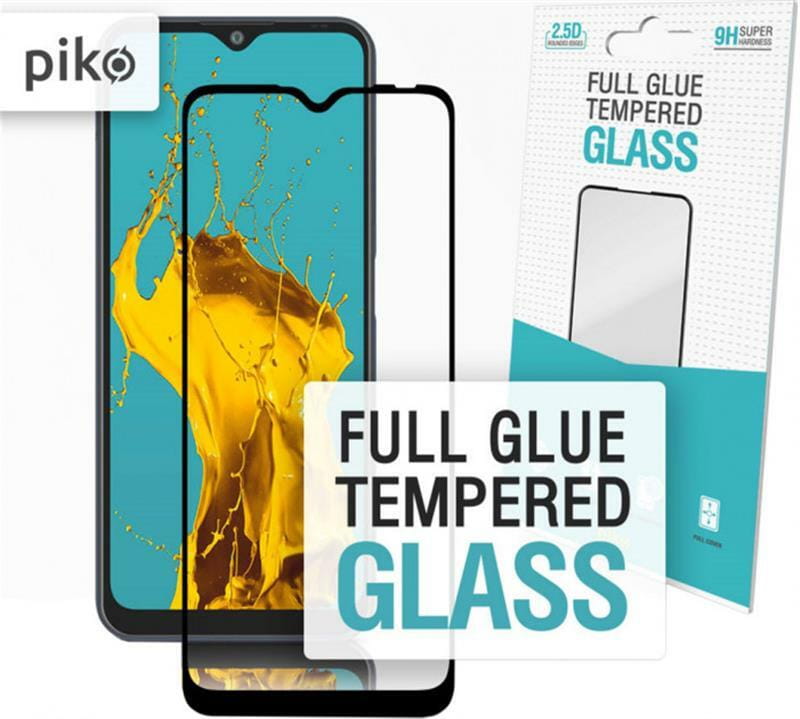 Защитное стекло Piko для ZTE Blade V2020 Smart Black Full Glue, 0.3mm, 2.5D (1283126509131)