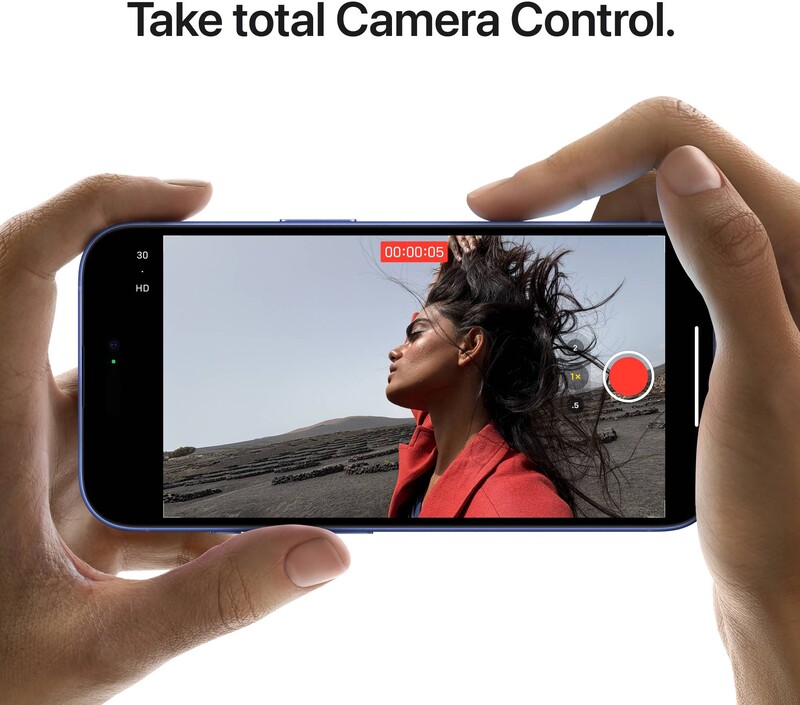 Смартфон Apple iPhone 16 128GB Ultramarine (MYEC3SX/A)