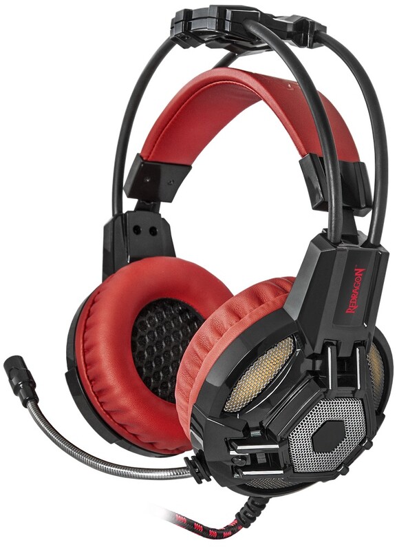 Гарнитура Defender Redragon Lester Red/Black (64205)