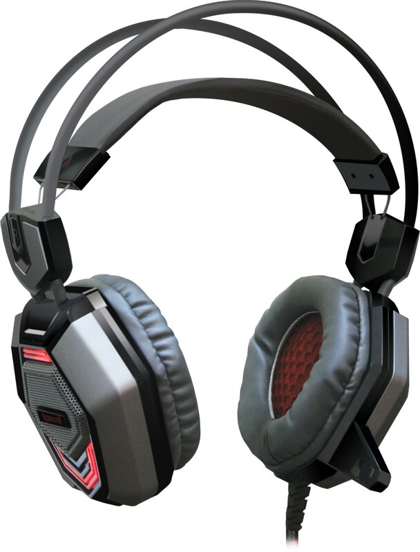 Гарнитура Defender Redragon Placet Grey/Red (64203)