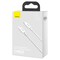 Фото - Кабель Baseus Superior Fast Charging USB-C-Lightning, 2м White (CATLYS-C02) | click.ua
