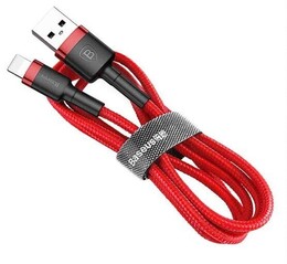 Кабель Baseus Cafule Series USB-USB-C, 1м Red (CATKLF-B09)
