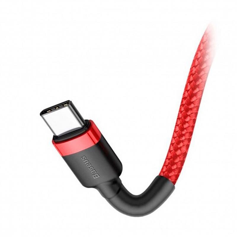 Кабель Baseus Cafule Series USB-USB-C, 2м Red (CATKLF-C09)