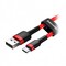 Фото - Кабель Baseus Cafule Series USB-USB-C, 2м Red (CATKLF-C09) | click.ua