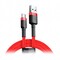 Фото - Кабель Baseus Cafule Series USB-USB-C, 2м Red (CATKLF-C09) | click.ua