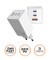 Фото - Сетевое зарядное устройство Sigma mobile X-power 65W GaN, PD, QC (2xUSB-C + 1xUSB-A) White (PS65-01) | click.ua