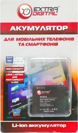 АКБ Extradigital для LG KE970 (IP-470A) 600mAh (DV00DV6059)