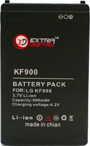 АКБ Extradigital для LG KF900 (IP-340N) 900mAh (DV00DV6060)