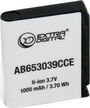 АКБ Extradigital для Samsung U908/E950/Z240/U900/U800/F309/F609/J208/J758/L168/L170/S659/S73 3.7V 1000mAh (DV00DV6075)