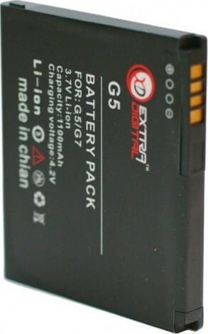 АКБ Extradigital для HTC G5/G7/Desire/Nexus One/A8181/T8188 (BB99100 / 23863) 1100mAh (BMH6210)