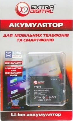 АКБ Extradigital для HTC Raphael 1100mAh (DV00DV6097)