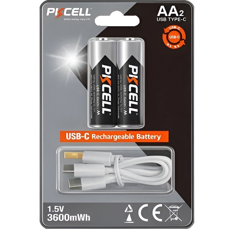 Аккумулятор PKCELL Ni-MH AA/HR06 3600 mAh BL 2шт