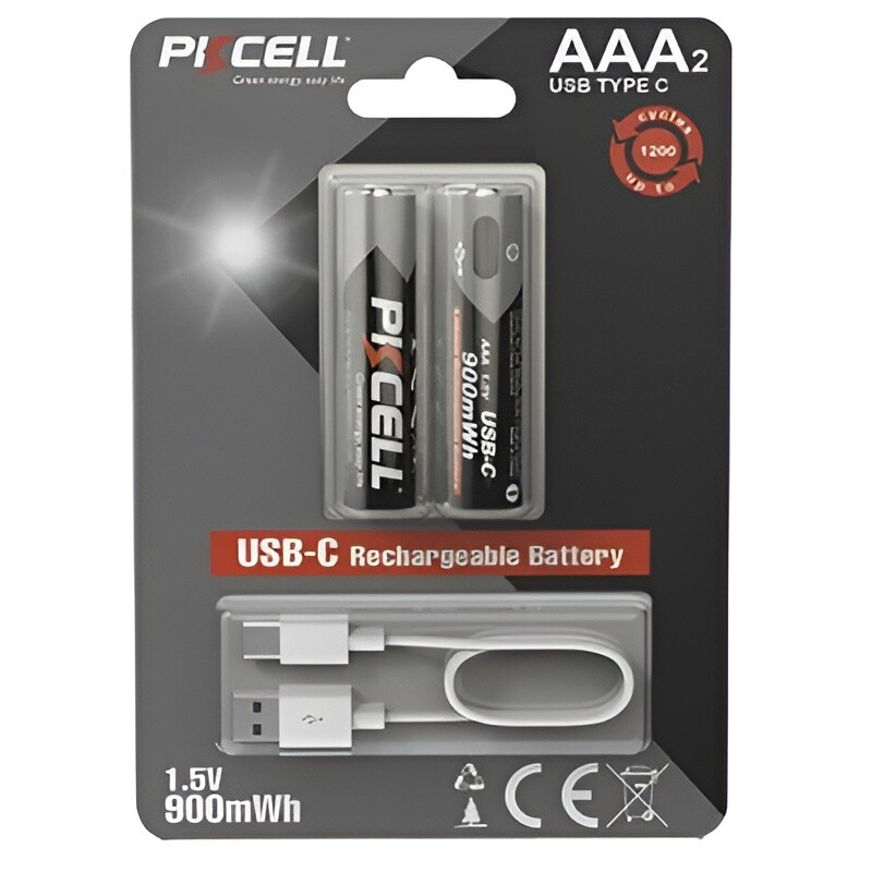 Аккумулятор PKCELL Ni-MH AAA/HR03 900 mAh BL 2шт