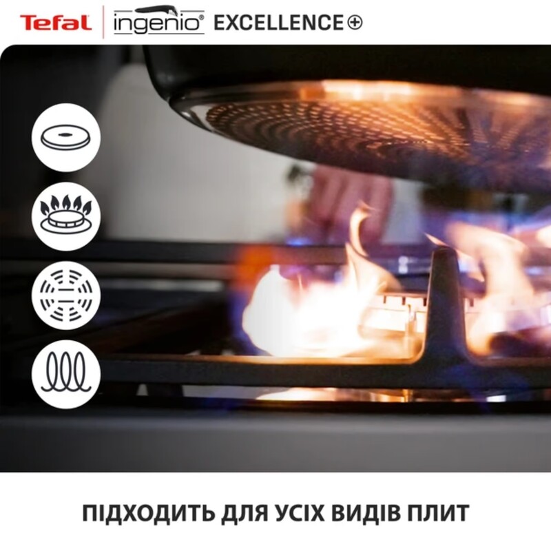 Набір посуду Tefal Ingenio Excellence+ 13 предметів (P0009753)