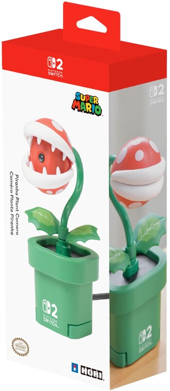 Камера Hori Nintendo Switch 2 Camera Piranha Plant (4961818039773)