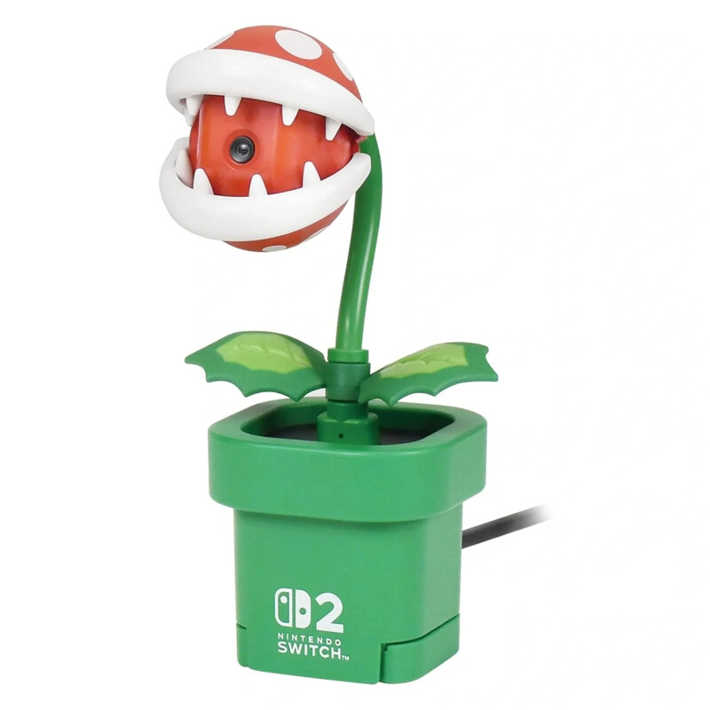 Камера Hori Nintendo Switch 2 Camera Piranha Plant (4961818039773)