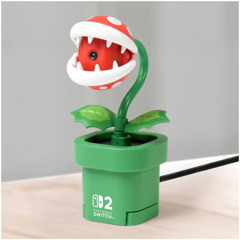Камера Hori Nintendo Switch 2 Camera Piranha Plant (4961818039773)