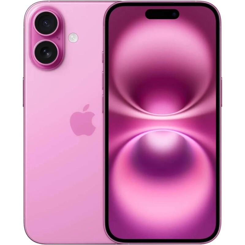 Смартфон Apple iPhone 16 128GB Pink (MYEA3SX/A)