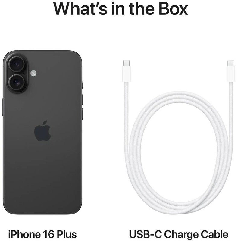 Смартфон Apple iPhone 16 Plus 128GB Black (MXVU3SX/A)