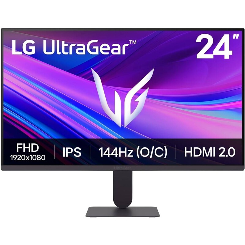 Монітор LG 23.8" UltraGear 24G411A-B IPS Black 144Hz