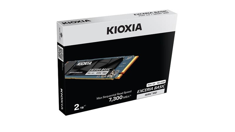 Накопитель SSD 2TB Kioxia Exceria Basic M.2 2280 PCIe 4.0 x4 QLC (LSF10Z002TG8)