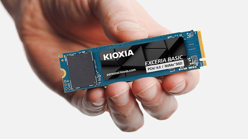 Накопитель SSD 1TB Kioxia Exceria Basic M.2 2280 PCIe 4.0 x4 QLC (LSF10Z001TG8)