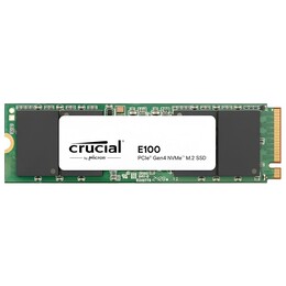 Накопичувач SSD 2TB Crucial E100 M.2 2280 NVMe PCIe 4.0 x4 3D NAND QLC (CT2000E100SSD8)