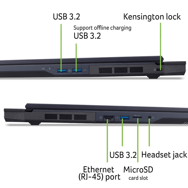 Ноутбук Acer Predator Helios Neo 18 AI PHN18-72 (NH.QVHEU.00A) Black