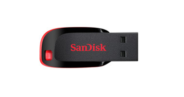 Флеш-накопитель USB 16GB SanDisk Cruzer Blade (SDCZ50-016G-B35)