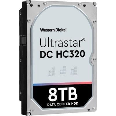 Накопитель HDD 3.5" SATA 8.0TB WD Ultrastar DC HC320 7200rpm 256MB (0B36404)