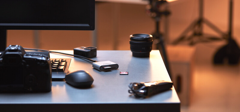 Кардрідер USB3.2 Type-C Kingston Workflow SD Reader (WFS-SD)