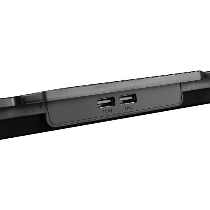 Подставка для ноутбука Modecom SILENT FAN MC-CF-21-RGB Black (PL-MC-CF-21-RGB)