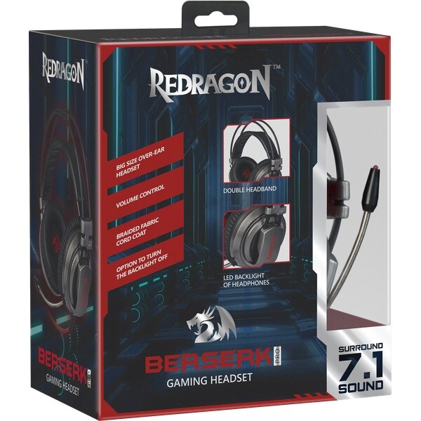 Гарнитура Defender Redragon Berserk Pro (64209)