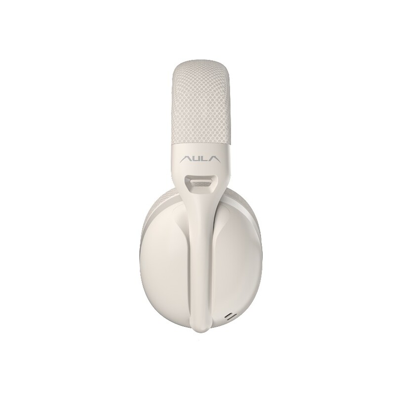 Гарнiтура Aula S6 Wireless Headset Milk Tea (6948391235578)