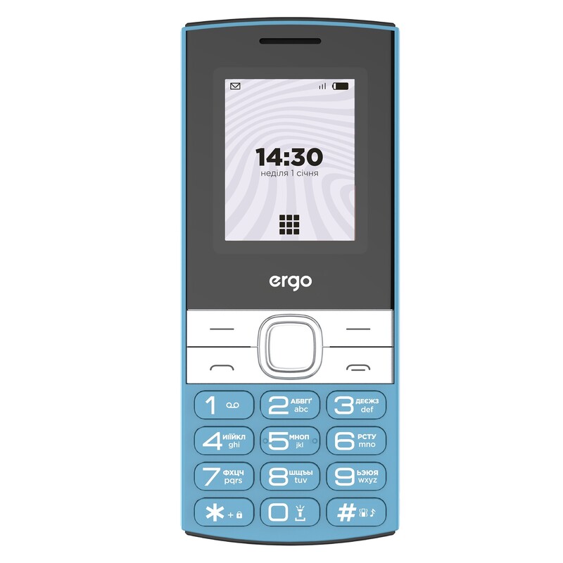 Мобильный телефон Ergo B185 Dual Sim Blue