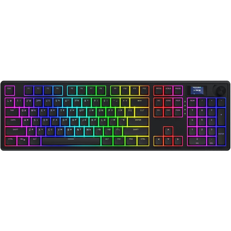 Клавиатура беспроводная Hator Skyfall 100 Pro Wireless Black (HTK4101UA)