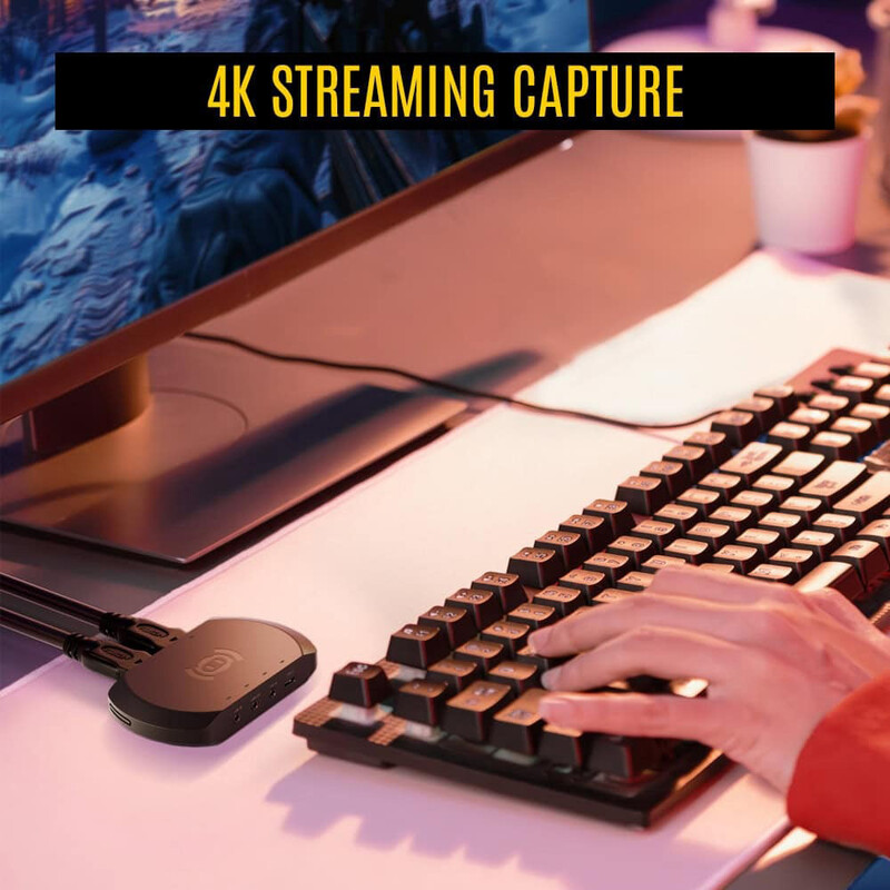 Пристрій відеозахоплення Streamplify Capture 4K Black (SPVC-CA12401.11)