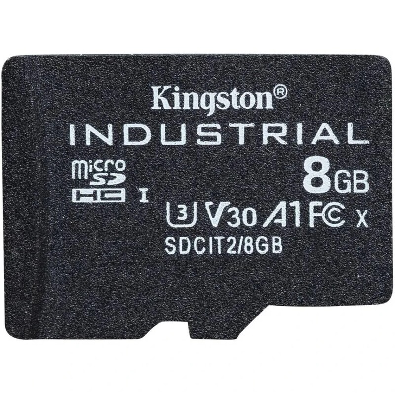 Карта пам`ятi MicroSDHC 8GB UHS-I/U3 Class 10 Kingston Industrial (SDCIT2/8GBSP)